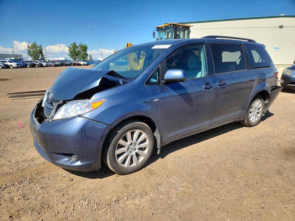 Продажа на аукционе авто 2017 Toyota Sienna, vin: 5TDJZ3DC4HS185274, номер лота: 58824956