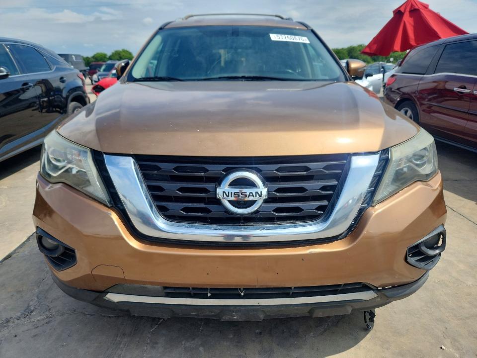 57260876 :رقم المزاد ، 5N1DR2MM3HC603899 vin ، 2017 Nissan Pathfinder مزاد بيع