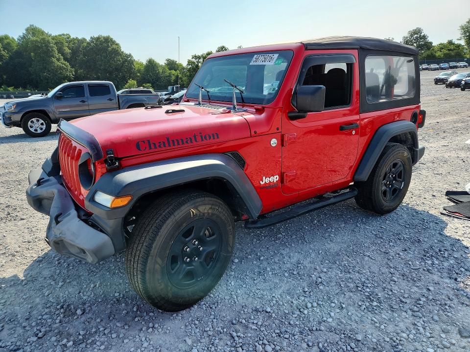 Auction sale of the 2018 Jeep Wrangler, vin: 1C4GJXAG7JW159368, lot number: 58775016