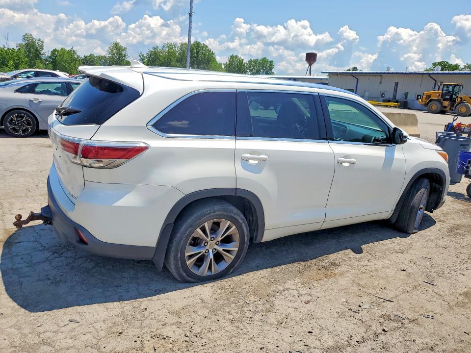 2015 Toyota Highlander მანქანა იყიდება აუქციონზე, vin: 5TDJKRFHXFS079344, აუქციონის ნომერი: 58848456