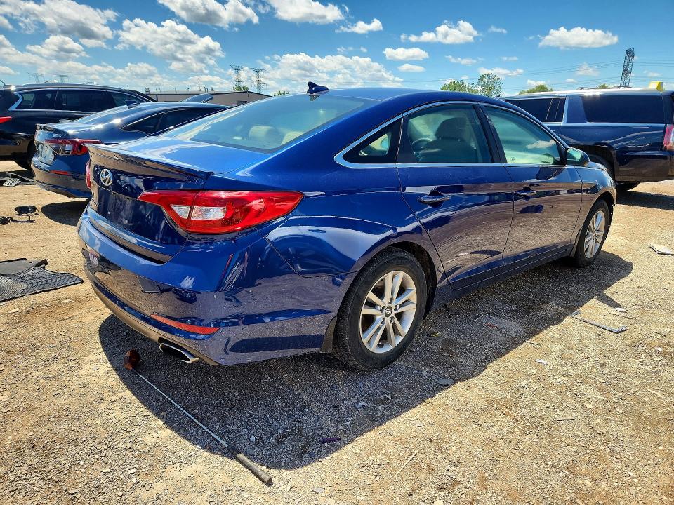 2015 Hyundai Sonata მანქანა იყიდება აუქციონზე, vin: 5NPE24AF4FH206878, აუქციონის ნომერი: 57371956