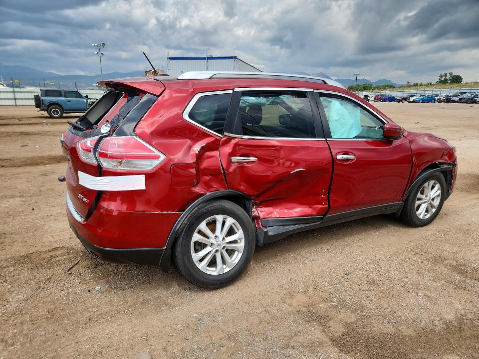 Aukcja sprzedaży 2016 Nissan Rogue, vin: KNMAT2MV2GP655047, numer aukcji: 58462376