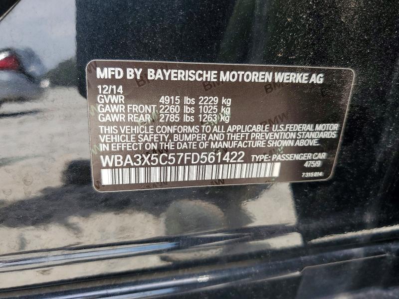 Продажа на аукционе авто 2015 Bmw 328, vin: WBA3X5C57FD561422, номер лота: 56028326