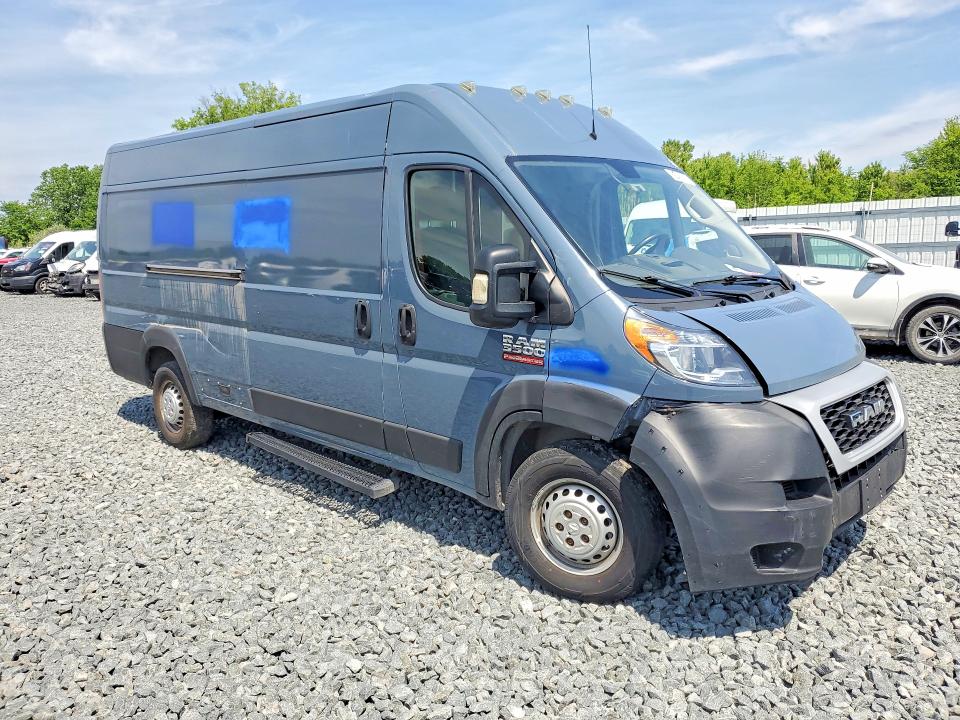 2020 Ram Promaster 3500 მანქანა იყიდება აუქციონზე, vin: 3C6URVJG9LE140521, აუქციონის ნომერი: 55196206