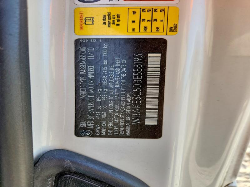 Продажа на аукционе авто 2011 Bmw 328, vin: WBAKE3C50BE558193, номер лота: 59009146