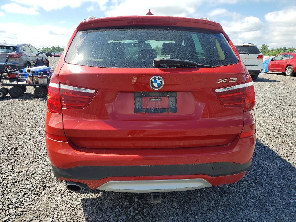 2015 Bmw X3 მანქანა იყიდება აუქციონზე, vin: 5UXWY3C56F0E96749, აუქციონის ნომერი: 58219896