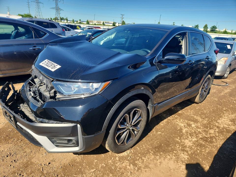 Auction sale of the 2021 Honda Cr-v, vin: 5J6RW2H88ML004663, lot number: 57932816