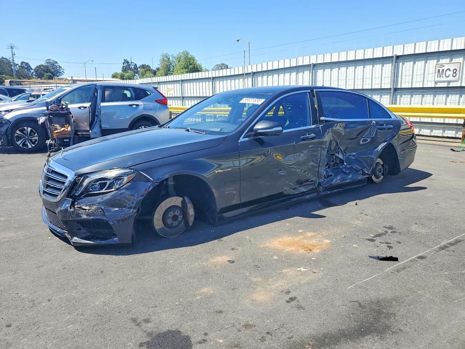 2015 Mercedes-benz S მანქანა იყიდება აუქციონზე, vin: WDDUG8CB2FA156655, აუქციონის ნომერი: 56031636