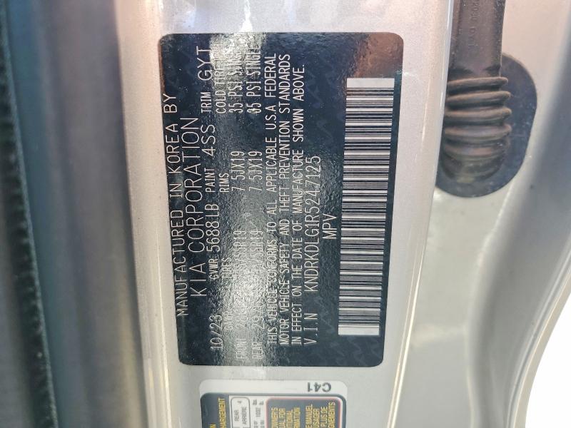 Aukcja sprzedaży 2024 Kia Sorento, vin: KNDRKDLG1R5247125, numer aukcji: 58461596