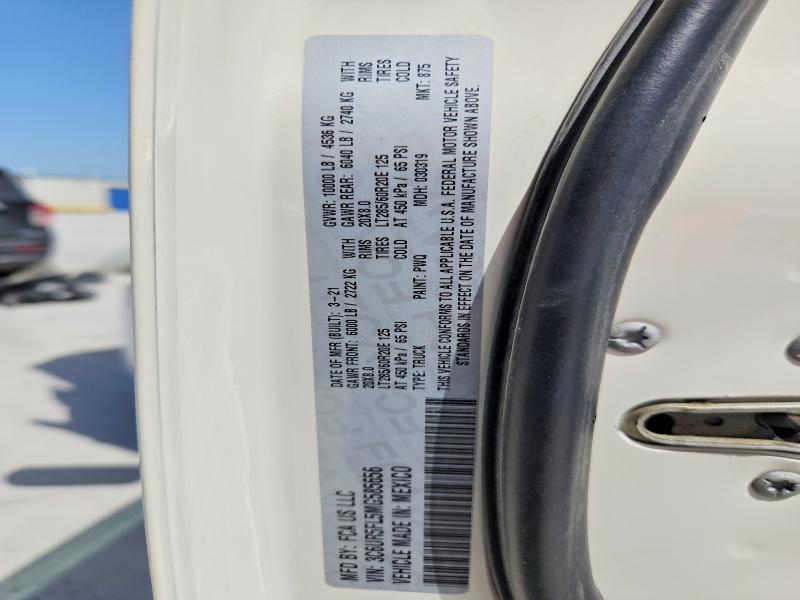 Продаж на аукціоні авто 2021 Ram 2500, vin: 3C6UR5FL5MG585656, номер лоту: 58535696