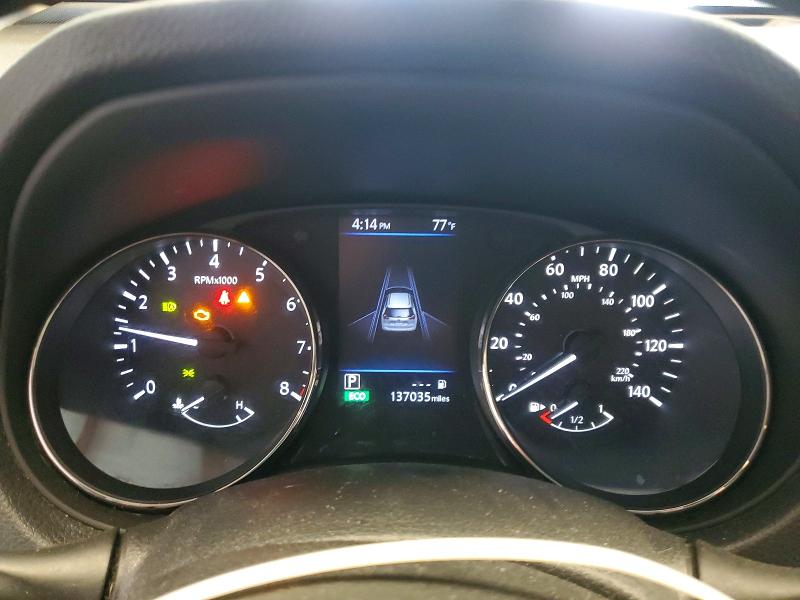 59245726 :رقم المزاد ، KNMAT2MV7KP526939 vin ، 2019 Nissan Rogue مزاد بيع