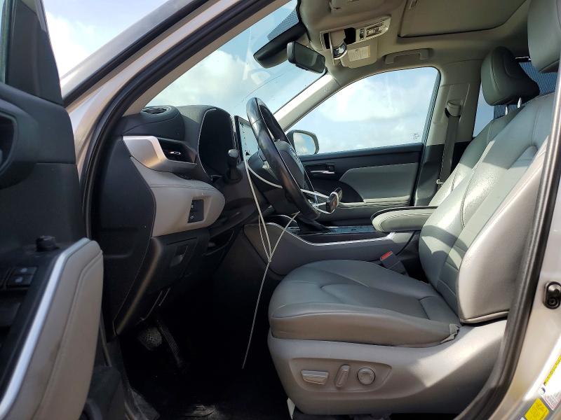 Продажа на аукционе авто 2021 Toyota Highlander, vin: 5TDGZRAH5MS520646, номер лота: 58180076