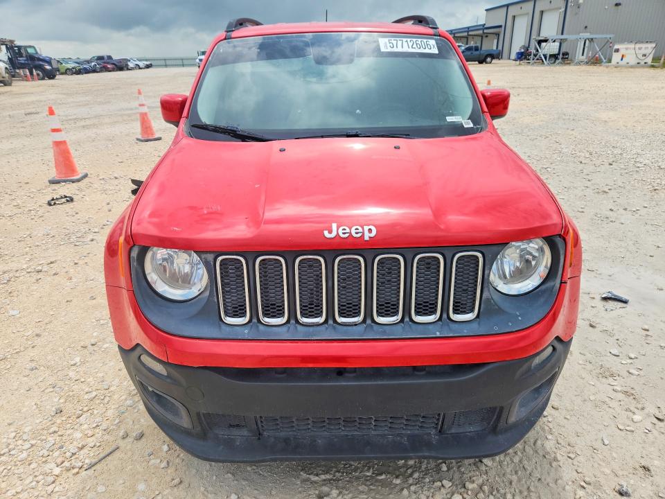 2017 Jeep Renegade მანქანა იყიდება აუქციონზე, vin: ZACCJABB1HPE60577, აუქციონის ნომერი: 57712606