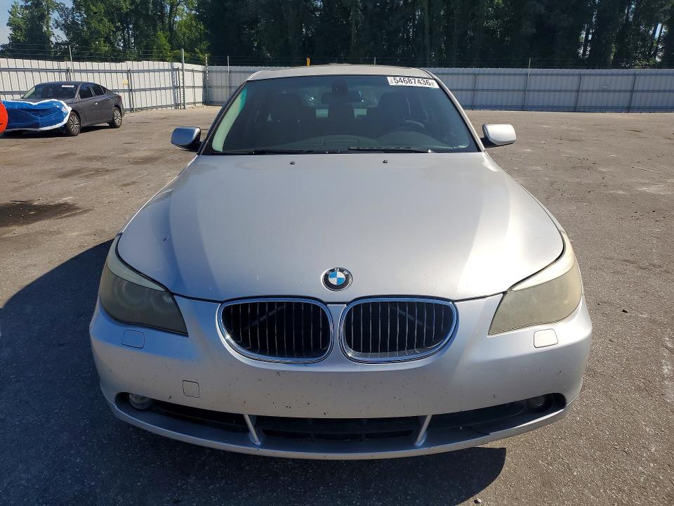 2007 Bmw 525 მანქანა იყიდება აუქციონზე, vin: WBANE535X7CW65201, აუქციონის ნომერი: 54687436