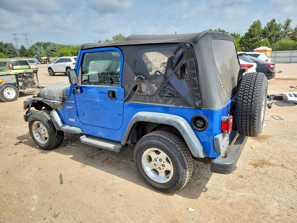 Продажа на аукционе авто 2002 Jeep Wrangler / Tj, vin: 1J4FA49S22P765086, номер лота: 59116736