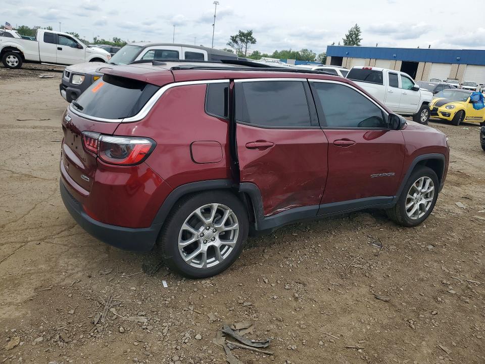 2022 Jeep Compass მანქანა იყიდება აუქციონზე, vin: 3C4NJDFB8NT125793, აუქციონის ნომერი: 57543966