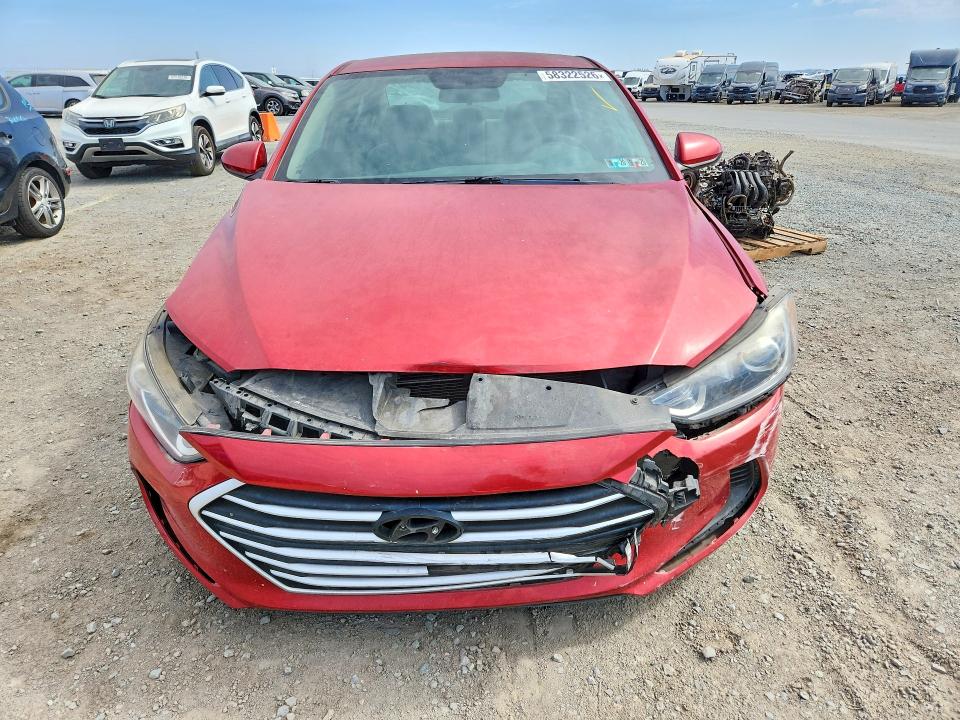 58322526 :رقم المزاد ، 5NPD84LFXHH016223 vin ، 2017 Hyundai Elantra مزاد بيع
