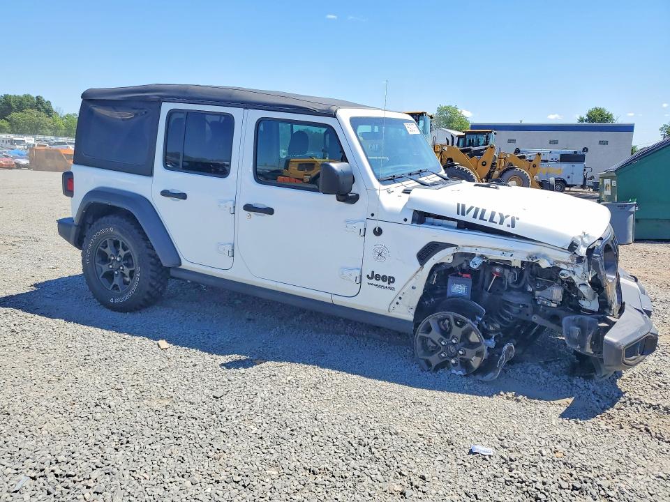 Продаж на аукціоні авто 2021 Jeep Wrangler Unlimited, vin: 1C4HJXDN0MW749012, номер лоту: 55903076