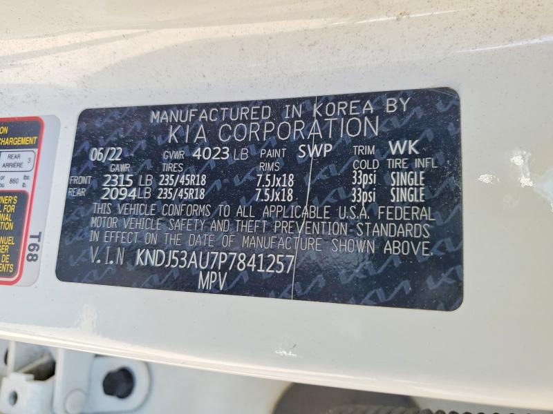 Продажа на аукционе авто 2023 Kia Soul, vin: KNDJ53AU7P7841257, номер лота: 56357496
