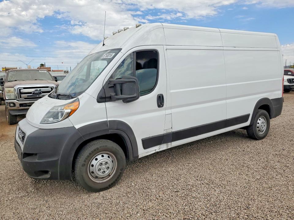 57163016 :رقم المزاد ، 3C6LRVDGXME546123 vin ، 2021 Ram Promaster 2500 مزاد بيع