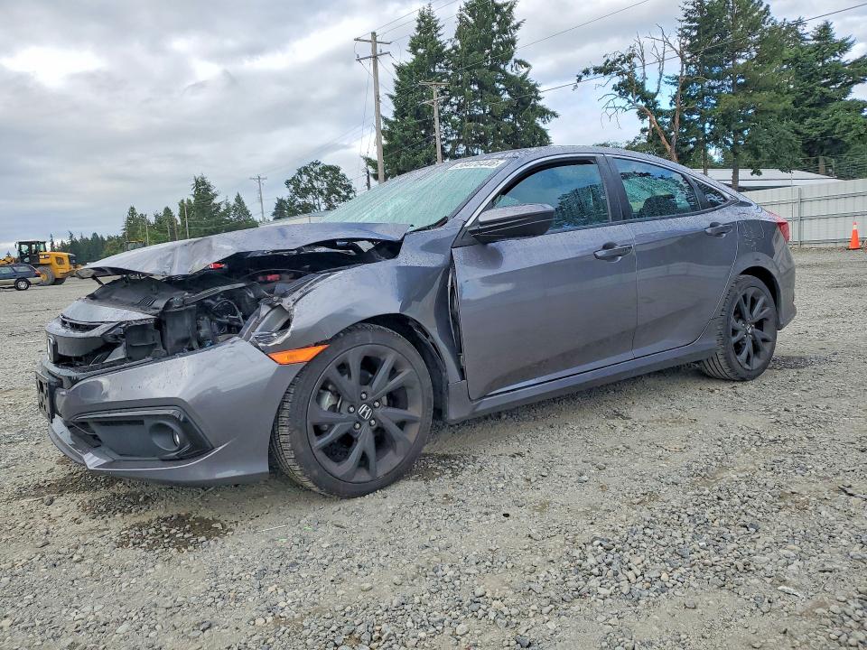 Aukcja sprzedaży 2020 Honda Civic, vin: 2HGFC2F80LH538239, numer aukcji: 58476446