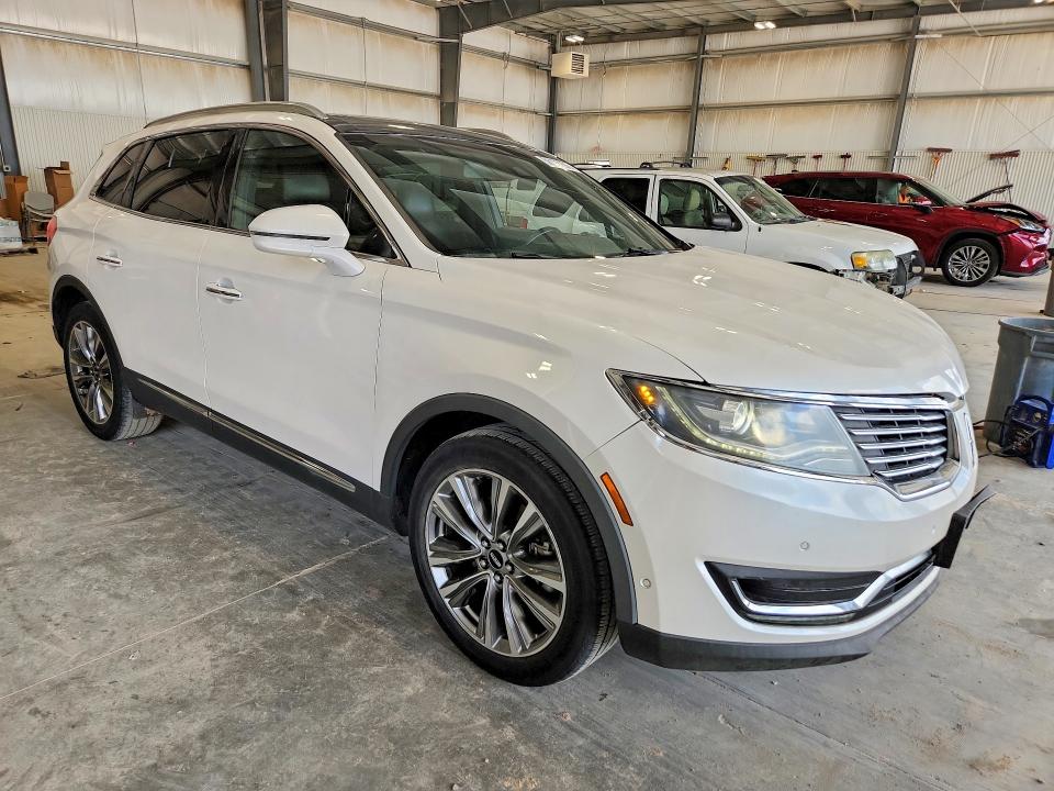 Aukcja sprzedaży 2016 Lincoln Mkx, vin: 2LMTJ8LP2GBL87046, numer aukcji: 58129206