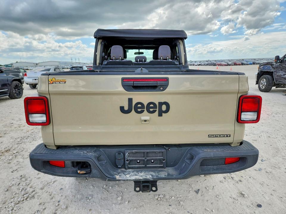 Продаж на аукціоні авто 2020 Jeep Gladiator, vin: 1C6HJTAG4LL157800, номер лоту: 56845916