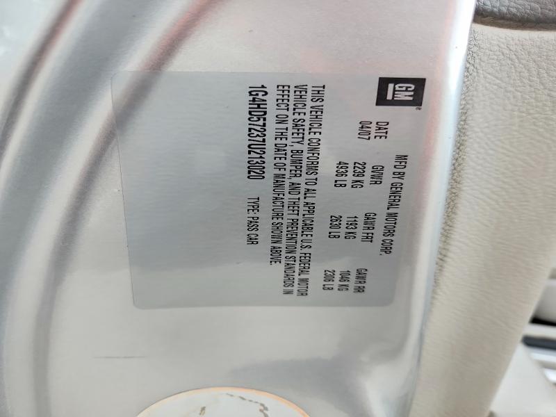 55966016 :رقم المزاد ، 1G4HD57237U213020 vin ، 2007 Buick Lucerne مزاد بيع
