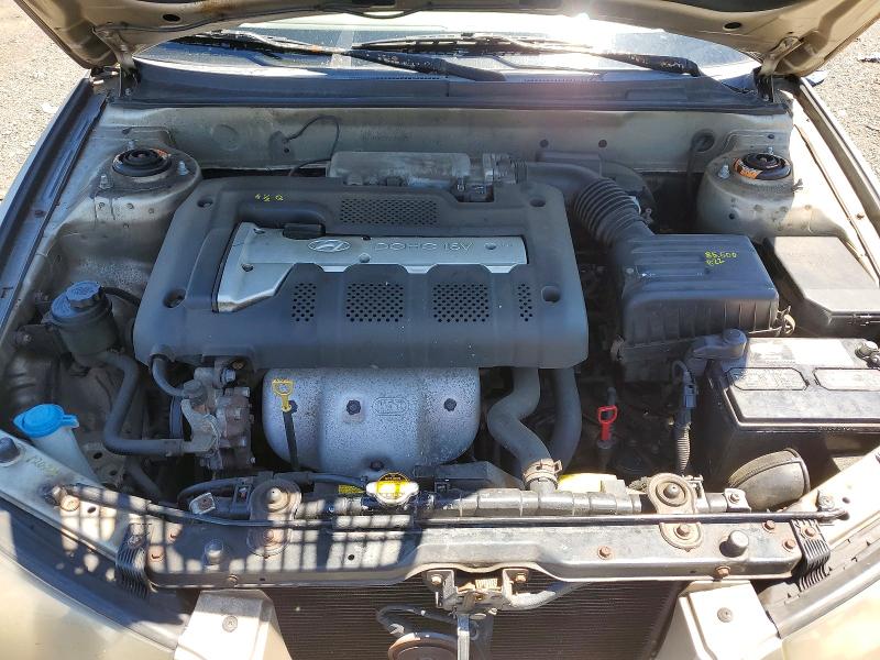 56140556 :رقم المزاد ، KMHDN45D91U142035 vin ، 2001 Hyundai Elantra مزاد بيع