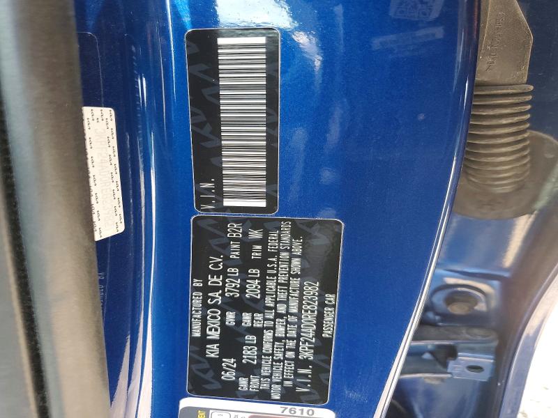 Aukcja sprzedaży 2024 Kia Forte, vin: 3KPF24AD0RE823982, numer aukcji: 55935496