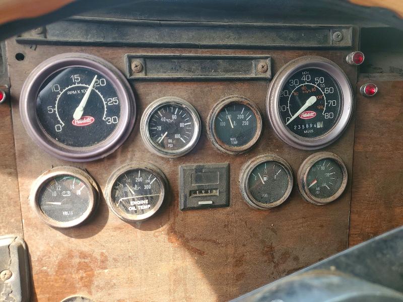 57578806 :رقم المزاد ، 1XPALB0X6KN284176 vin ، 1989 Peterbilt 357 مزاد بيع
