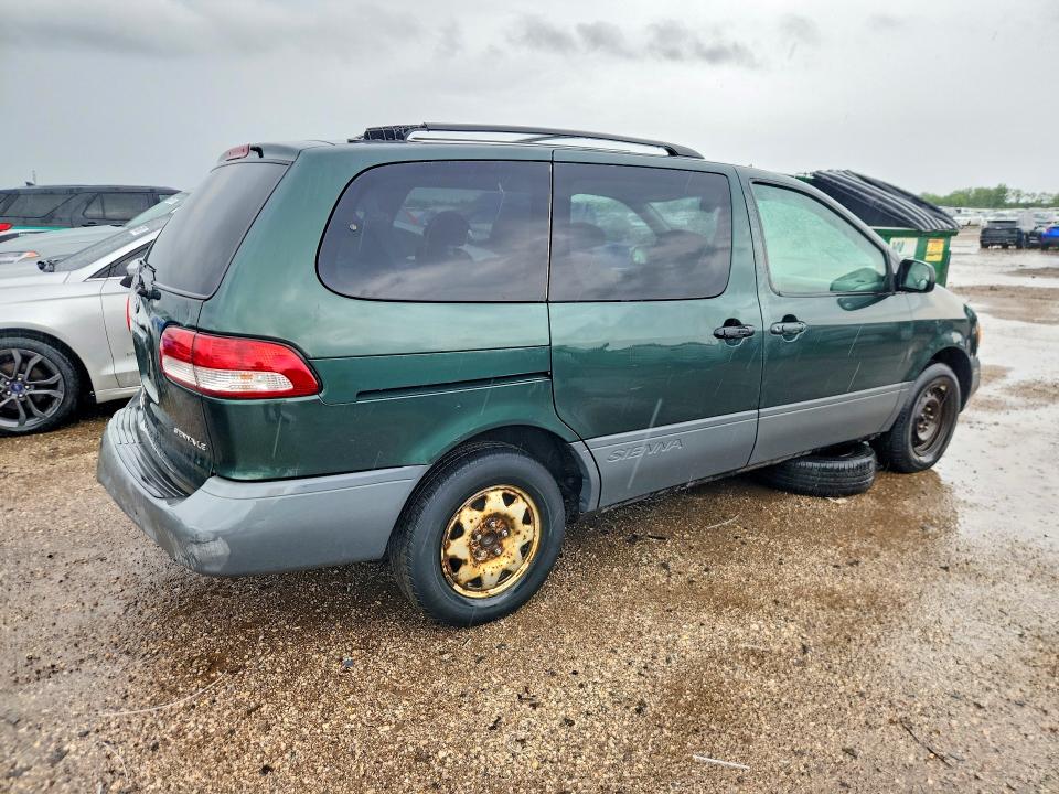 2001 Toyota Sienna მანქანა იყიდება აუქციონზე, vin: 4T3ZF13C21U412595, აუქციონის ნომერი: 56079696