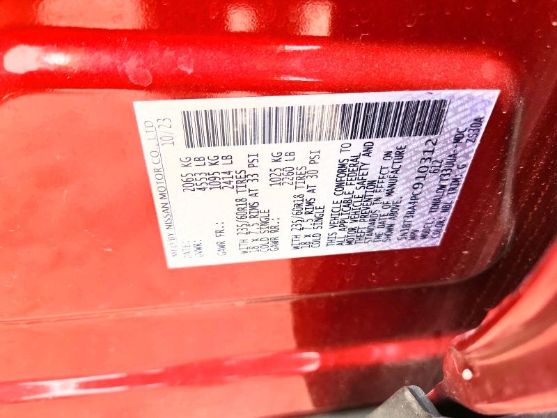 Aukcja sprzedaży 2023 Nissan Rogue, vin: 5N1BT3BA4PC910312, numer aukcji: 58112266