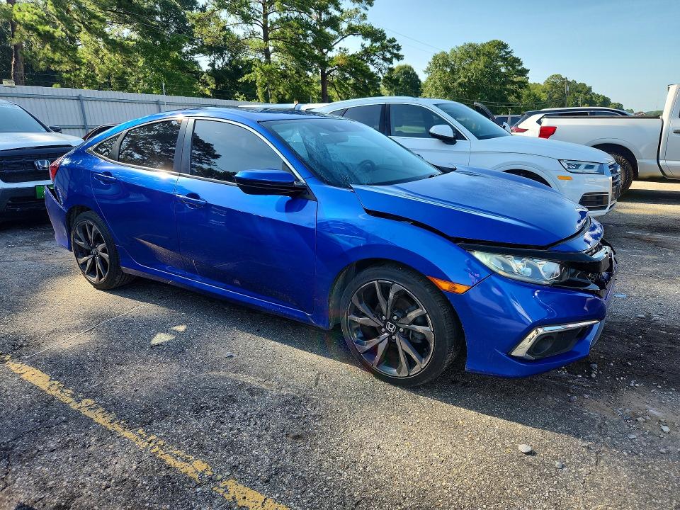 58405756 :رقم المزاد ، 2HGFC2F85KH566536 vin ، 2019 Honda Civic مزاد بيع
