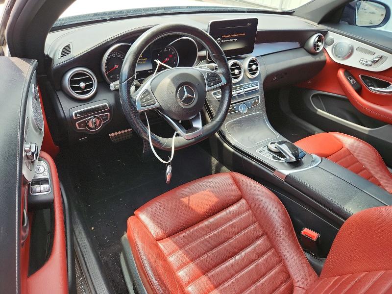 58721806 :رقم المزاد ، WDDWJ4KB7HF341164 vin ، 2017 Mercedes-benz C مزاد بيع
