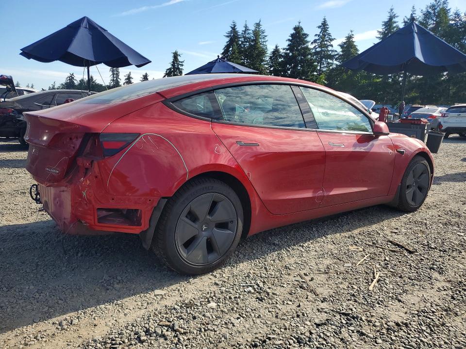 Продажа на аукционе авто 2021 Tesla Model 3, vin: 5YJ3E1EB2MF019767, номер лота: 56302466