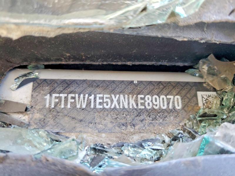2022 Ford F150 მანქანა იყიდება აუქციონზე, vin: 1FTFW1E5XNKE89070, აუქციონის ნომერი: 58456216