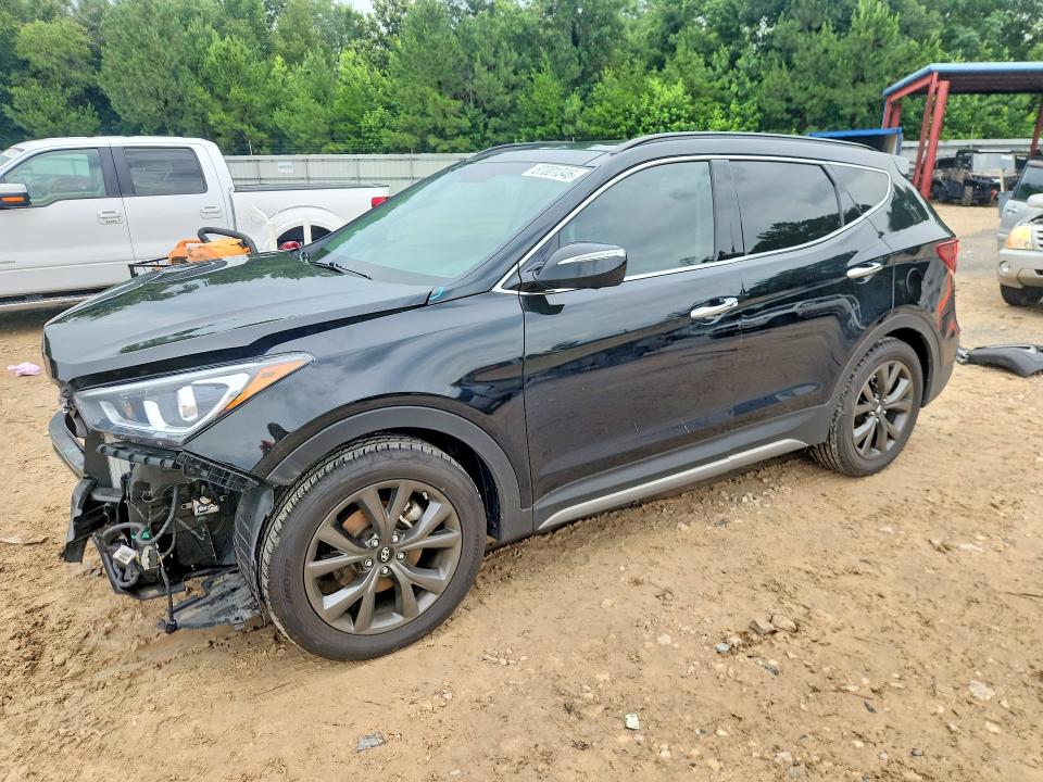 2017 Hyundai Santa Fe Sport მანქანა იყიდება აუქციონზე, vin: 5XYZW4LA4HG385229, აუქციონის ნომერი: 57001346