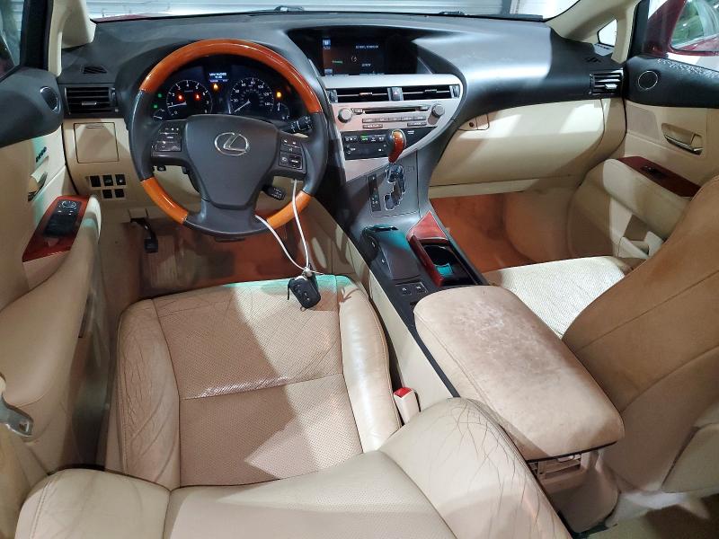 56616186 :رقم المزاد ، 2T2BK1BA7AC075361 vin ، 2010 Lexus Rx مزاد بيع