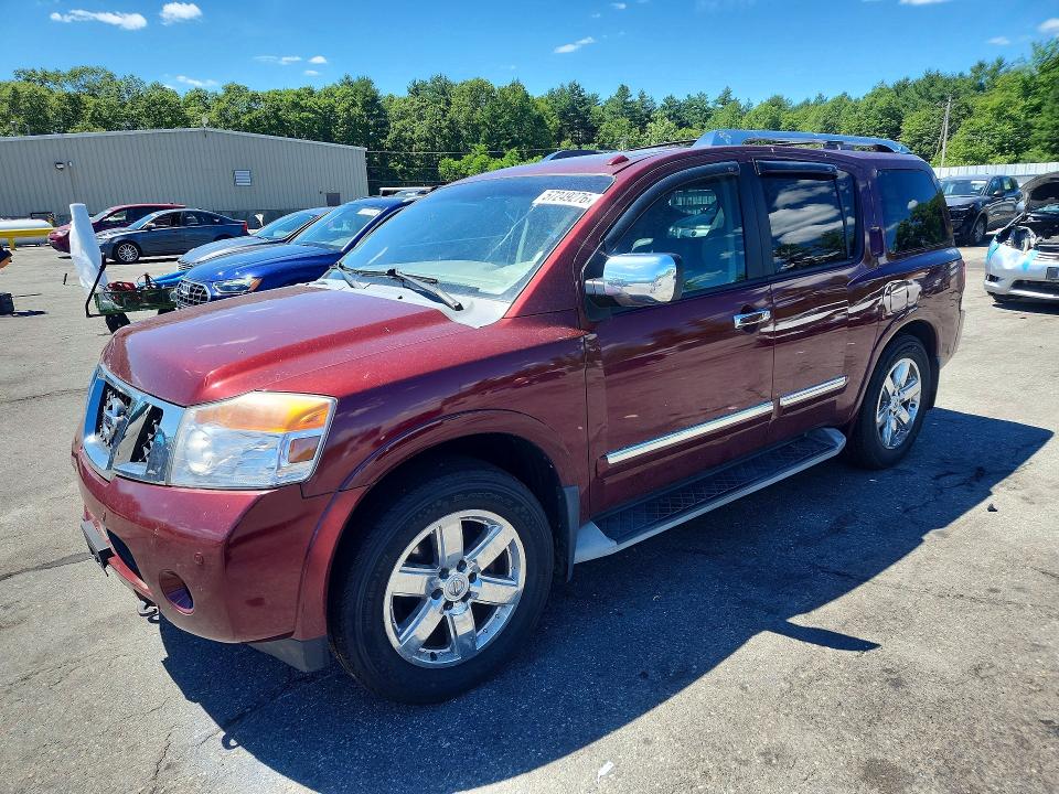 Auction sale of the 2010 Nissan Armada, vin: 5N1AA0NE6AN600219, lot number: 57249276