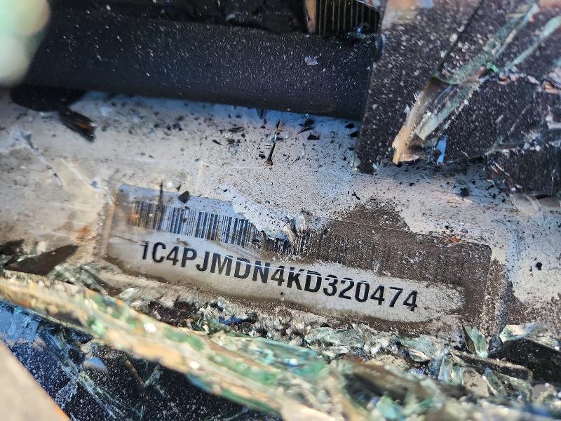 Продаж на аукціоні авто 2019 Jeep Cherokee, vin: 1C4PJMDN4KD320474, номер лоту: 54451096