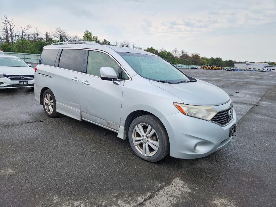 2012 Nissan Quest მანქანა იყიდება აუქციონზე, vin: JN8AE2KPXC9046080, აუქციონის ნომერი: 58434536