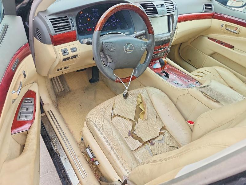 2008 Lexus Ls მანქანა იყიდება აუქციონზე, vin: JTHBL46F385061665, აუქციონის ნომერი: 58793656