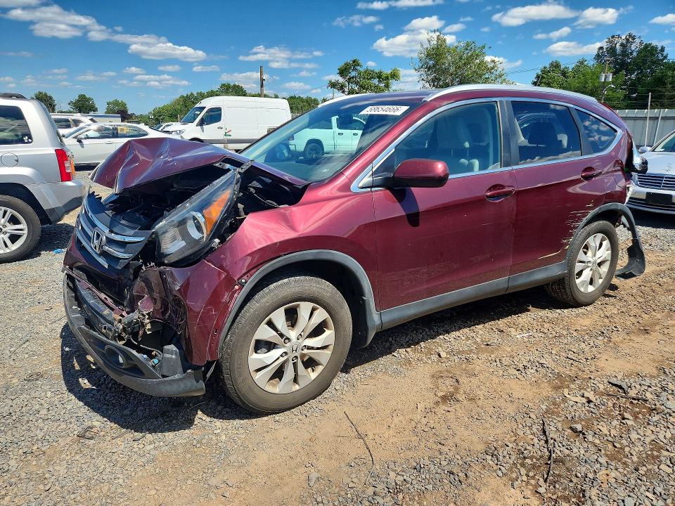 58654666 :رقم المزاد ، 5J6RM4H71EL052838 vin ، 2014 Honda Cr-v مزاد بيع