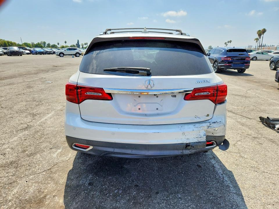 58104076 :رقم المزاد ، 5FRYD3H88EB005229 vin ، 2014 Acura Mdx مزاد بيع