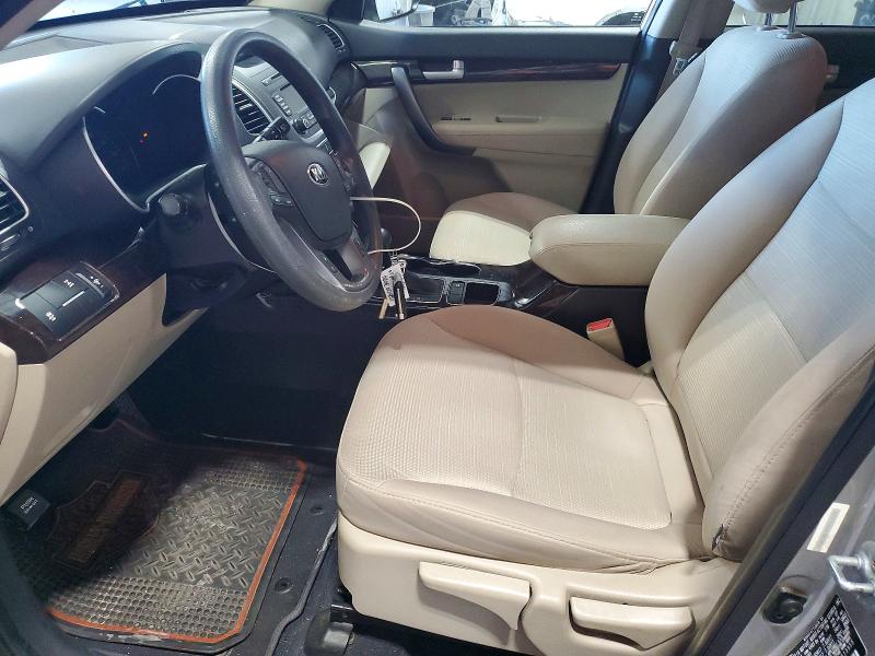 56755426 :رقم المزاد ، 5XYKTCA62FG613955 vin ، 2015 Kia Sorento مزاد بيع