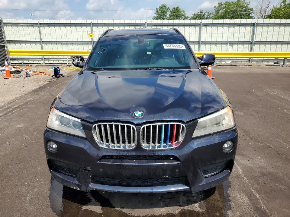 2012 Bmw X3 მანქანა იყიდება აუქციონზე, vin: 5UXWX5C50CL718191, აუქციონის ნომერი: 58756336