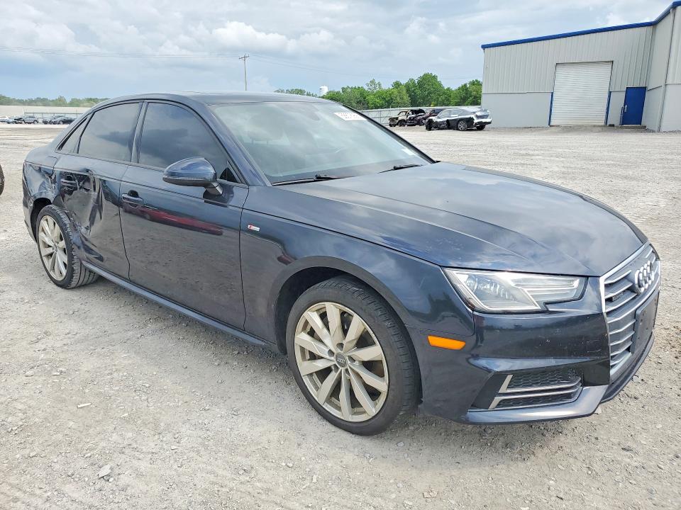 2018 Audi A4 მანქანა იყიდება აუქციონზე, vin: WAUDNAF42JA215035, აუქციონის ნომერი: 56678956