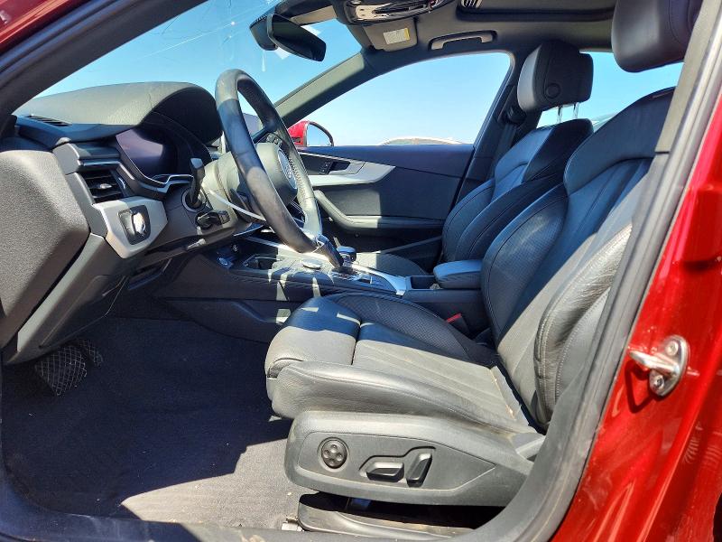 57082776 :رقم المزاد ، WAUHMAF43KA050747 vin ، 2019 Audi A4 مزاد بيع