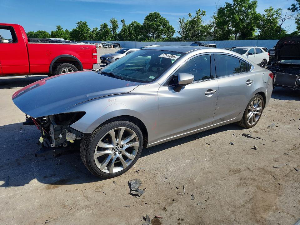 2014 Mazda 6 მანქანა იყიდება აუქციონზე, vin: JM1GJ1W55E1104120, აუქციონის ნომერი: 56143056
